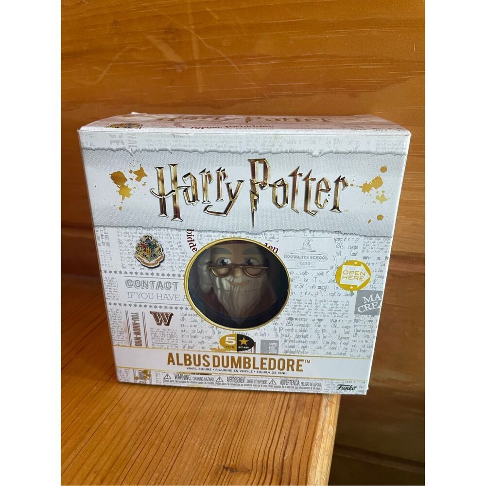 Funko 5 Star Harry Potter Albus Dumbledore vinyl figure.